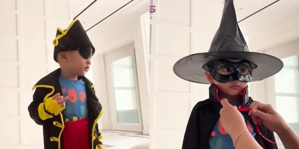 Momen Lucu Cipung Unboxing Kostum Halloween 2024, yang Bikin Gemas