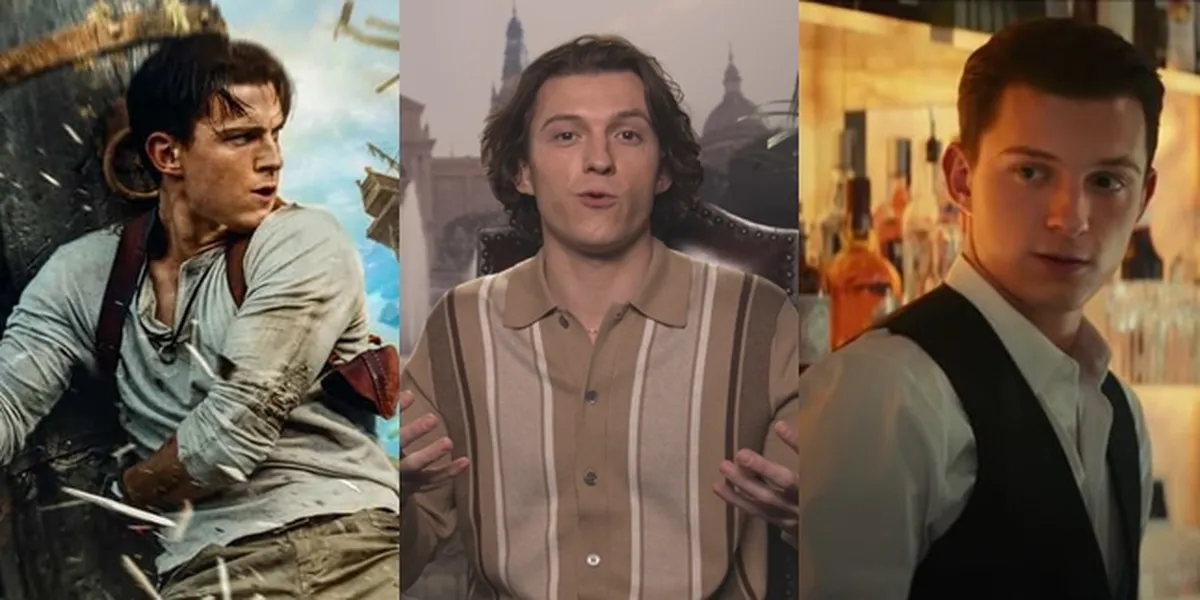 Tom Ho MovieTalk 'UNCHARTED': Transformasi Tom Holland Jadi Pemburu Harta ...