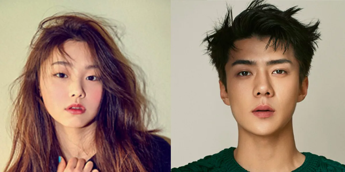 Pernah Main Web Drama Bareng, Interaksi Sehun EXO dan Mina Gugudan