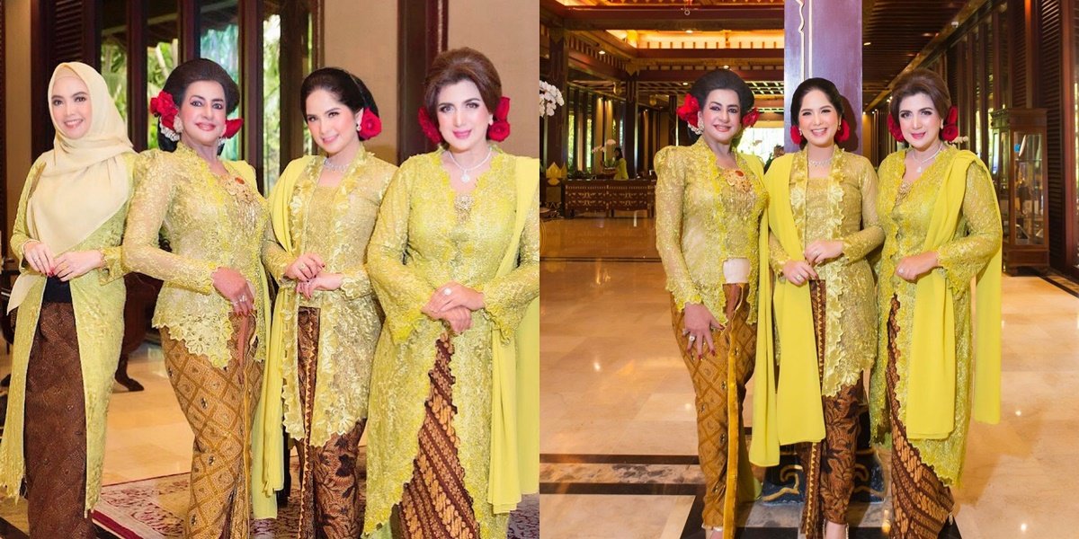 7 Potret Annisa Pohan - Ibunda Tasya Farasya Kenakan Kebaya Seragam ...