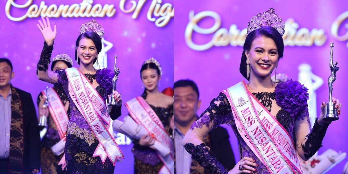 Potret Cantik Rebecca Albeck, Pemenang Miss Nusantara 2024 yang Hobi Olahraga