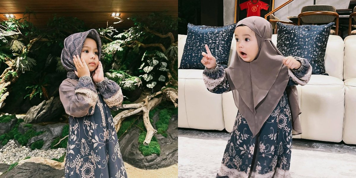 Potret Gemas Ameena dan Azura Anak Aurel Hermansyah dan Atta Halilintar Tampil Berhijab