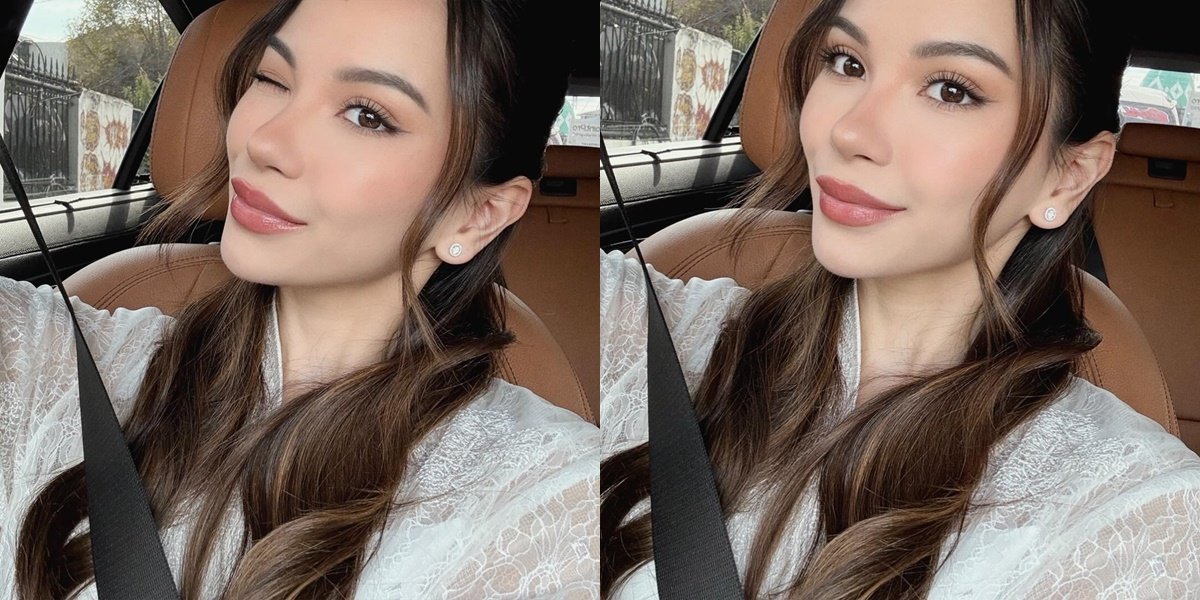 Alyssa Daguise Tampil Anggun dengan Outfit Putih, Ini 5 Potret Selfie Terbarunya!