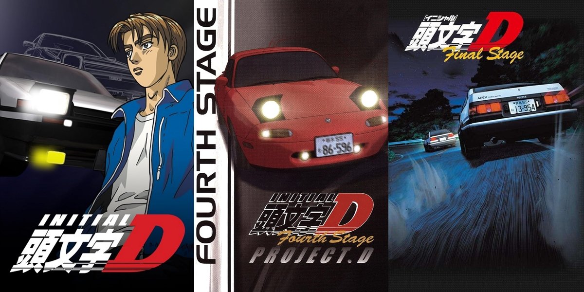 Initial D: ¿Cuántas películas tiene?, ¿En qué orden debo ver el anime?