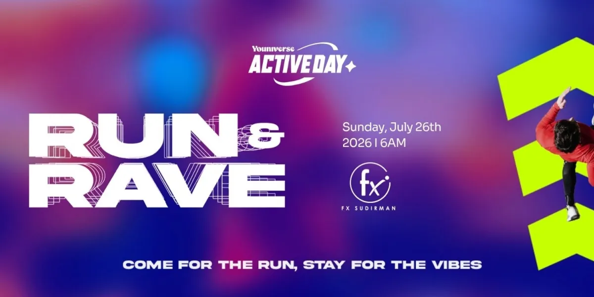 Youniverse Active Day Ajak Masyarakat Ubah Cara Nikmati Akhir Pekan Lewat Konsep RUN & RAVE