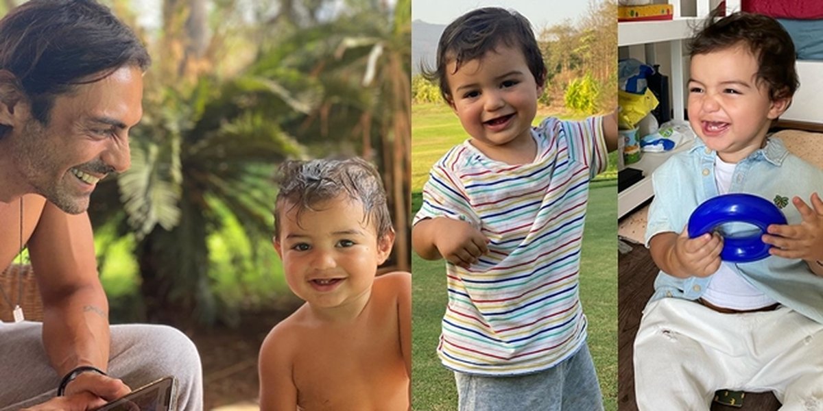 10 Photos of Arik Rampal, Arjun Rampal's Son, Recently Revealed to the Public, Handsome and Very Cute!