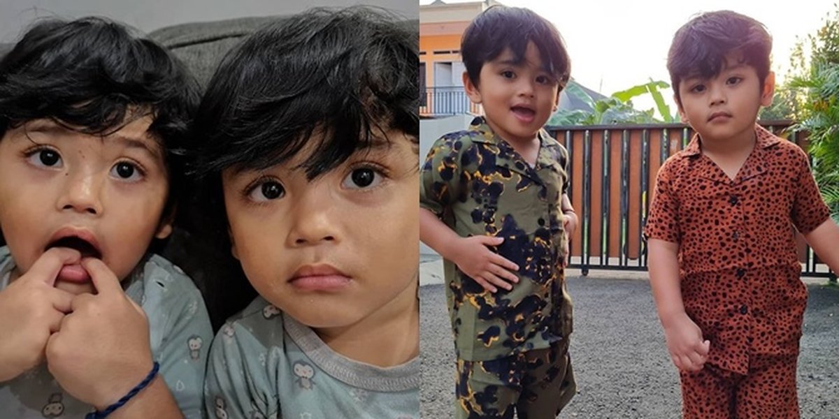 10 Photos of Handsome Twin Boys Arka and Arki that Went Viral on Tik Tok, Already Fashionable Even Though They're Still Kids!