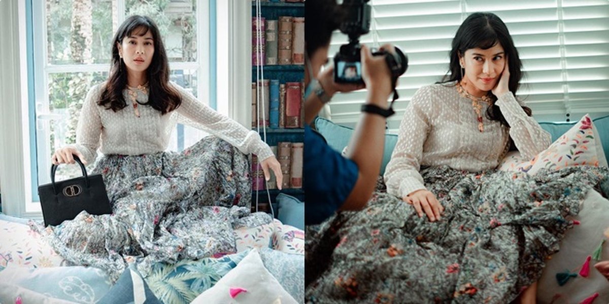 10 Beautiful Photos of Dian Sastrowardoyo in a Photoshoot with DIOR Brand, Showing the Charm of 'Crazy Rich Asian' Socialite