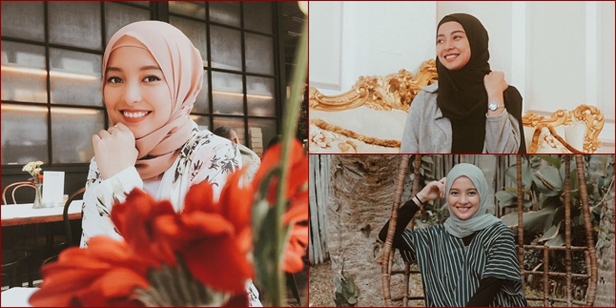 10 Photos of Cerelia Raissa, Looking Stunning in Hijab After Previously Not Believing in Religion