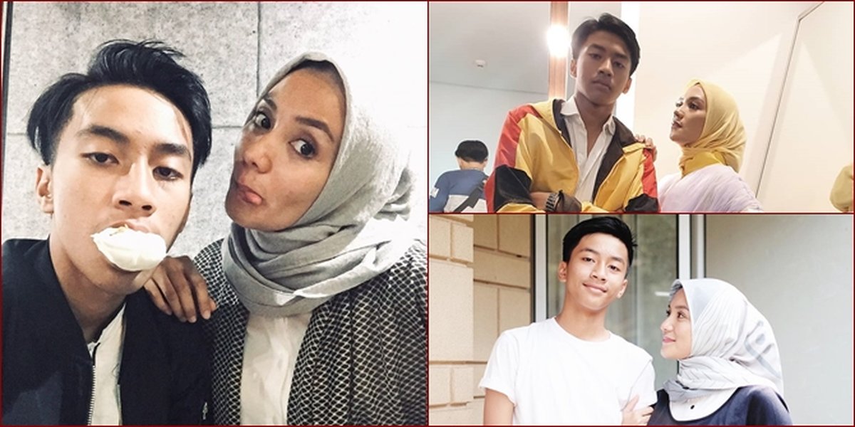 10 Photos of Enno Lerian and Her Eldest Son, who is 16 years old, Like Siblings!