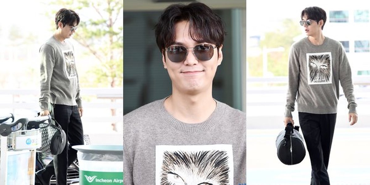 10 Photos of Lee Min Ho's Fashion Departure to Bali, Still Neat & Charismatic
