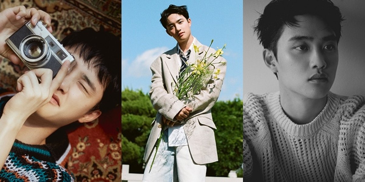 10 Handsome Photos of D.O. EXO for Solo Debut 'Rose', Super Cute in Oversized Clothes Like a Child Wearing His Father's Clothes