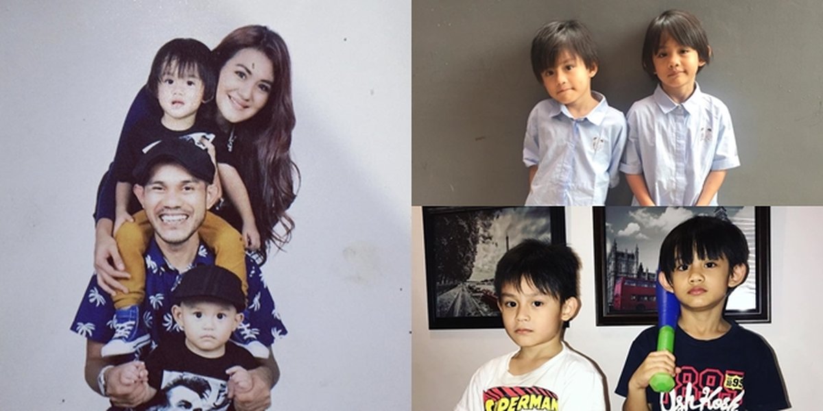 10 Photos of Hafuza and Hisyam, the Handsome Children of the Late Herman Seventeen