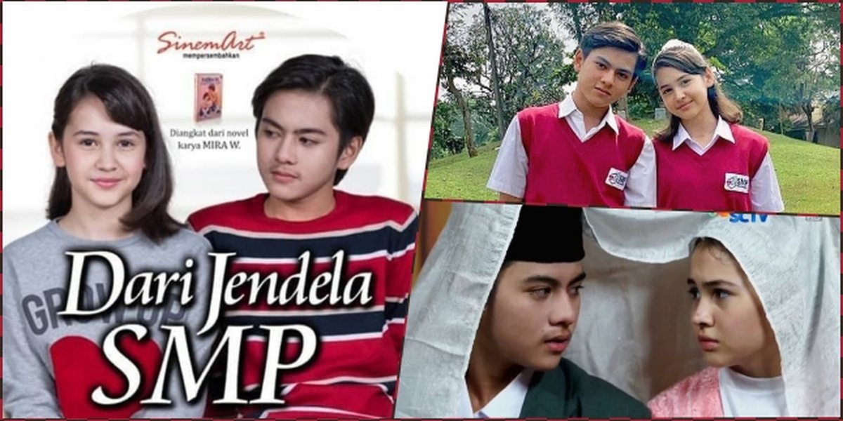 10 Photos of Joko and Wulan, Main Characters in the Soap Opera 'Dari Jendela SMP' that Garner Pros and Cons