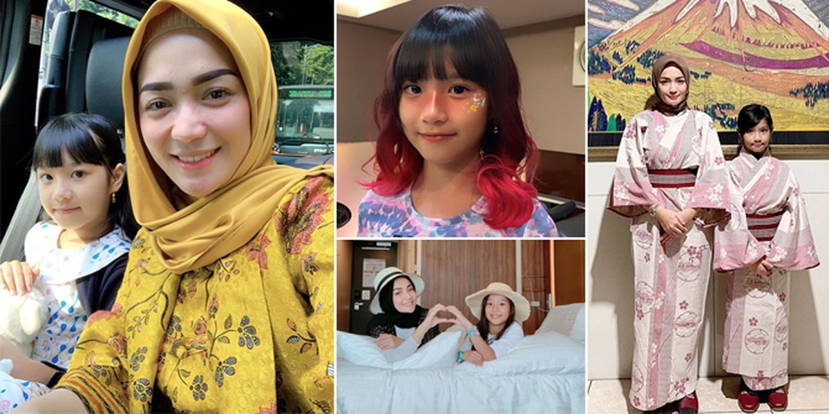 10 Photos of Imel Putri Cahyati's Intimacy with Her Beautiful Daughter from Her Marriage with Sirajuddin Mahmud