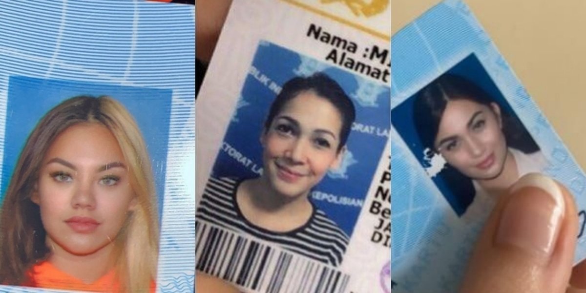 10 Rare Photos of Indonesian Celebrities' ID Cards, Some are Beautiful Like Serial Killers