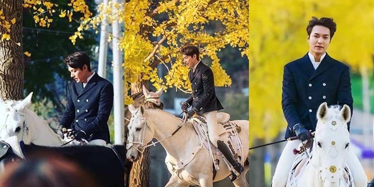 10 Photos of Lee Min Ho Shooting His New Drama, Looking Handsome Like a White Horse Prince