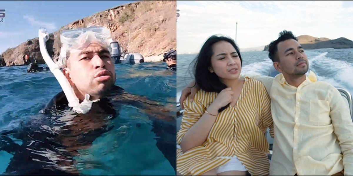 10 Photos of Raffi Ahmad and Gigi's Vacation to Labuan Bajo, Amazed Until Saying Takbir