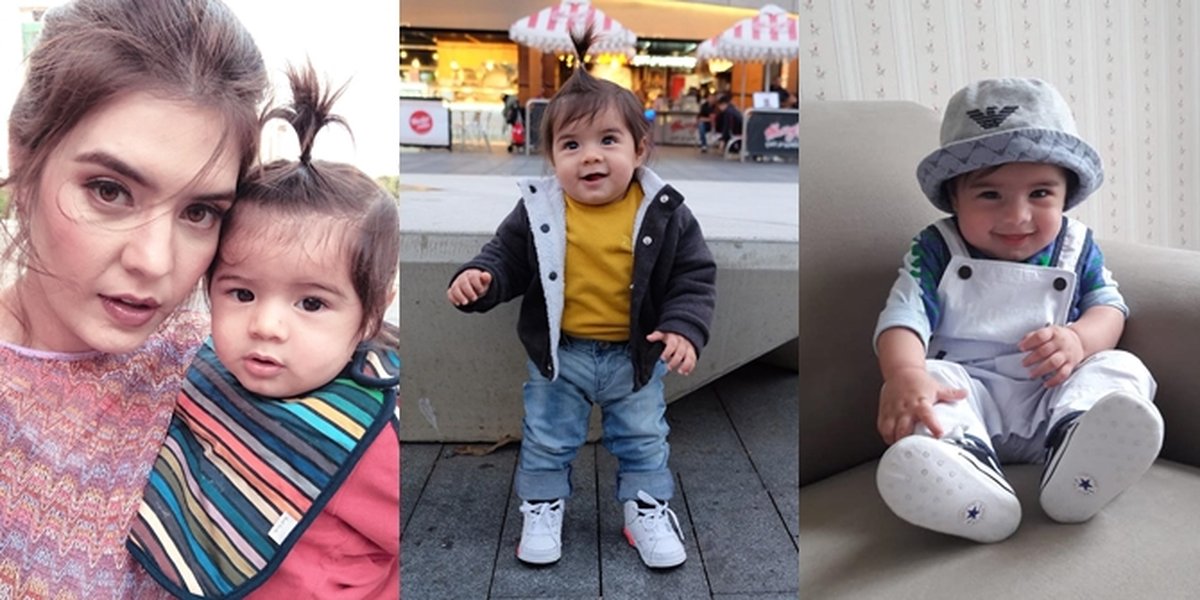 10 Cute Photos of Zeneca Acana Naif, Carissa Puteri's Handsome Second Child