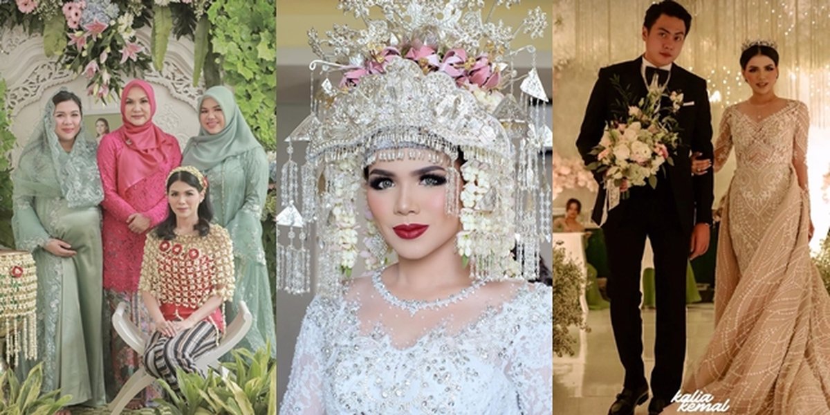 10 Photos of Vicky Shu's Sister's Wedding Moments, Held Luxuriously From Siraman to Reception Like a Fairy Tale