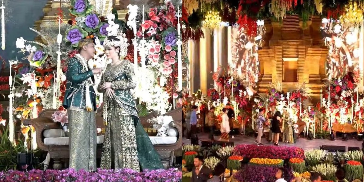 10 Photos of Denny Caknan and Bella Bonita's Luxurious Candi-themed Ngunduh Mantu in the Forest, Netizens Who Watched Online Are Actually Pro and Con