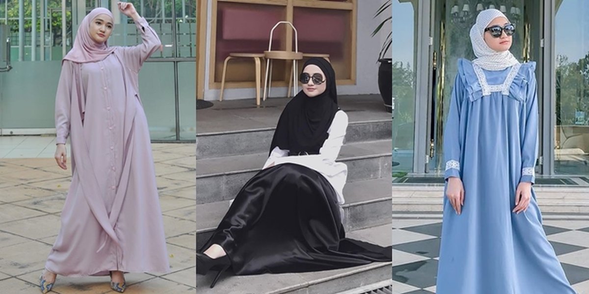 10 Photos of Marcella Simon's OOTD, Already Two Years as a Convert, Even More Beautiful - Showcasing Fashionable Syar'i Style
