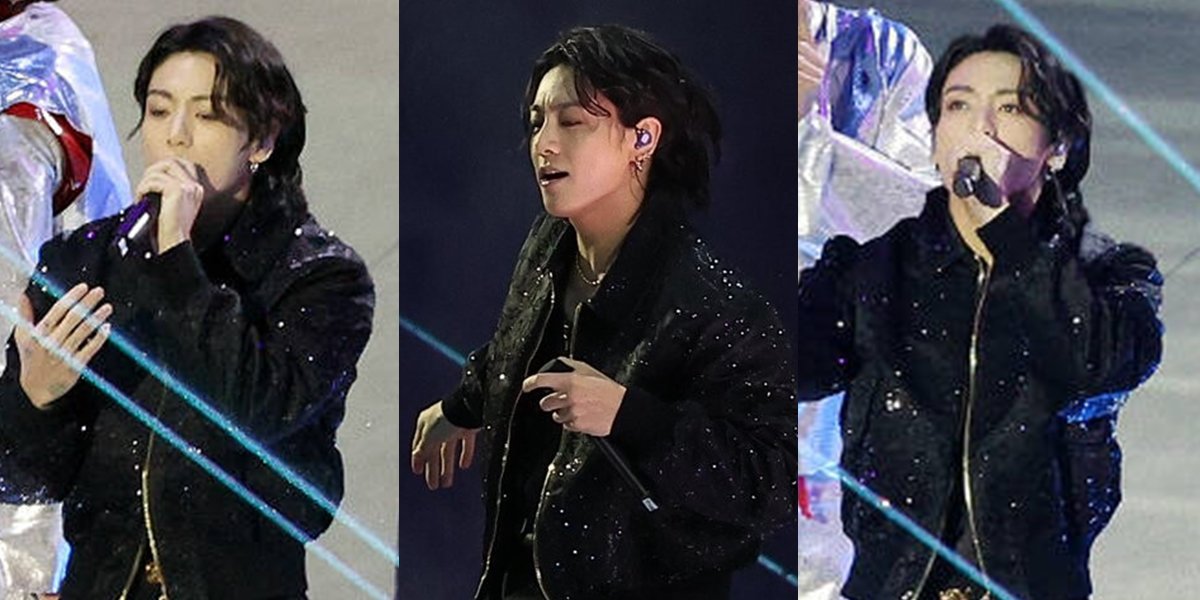 10 Photos of Jungkook BTS at the Opening of FIFA World Cup Qatar 2022, Handsome and Stunning Singing 'Dreamers'!