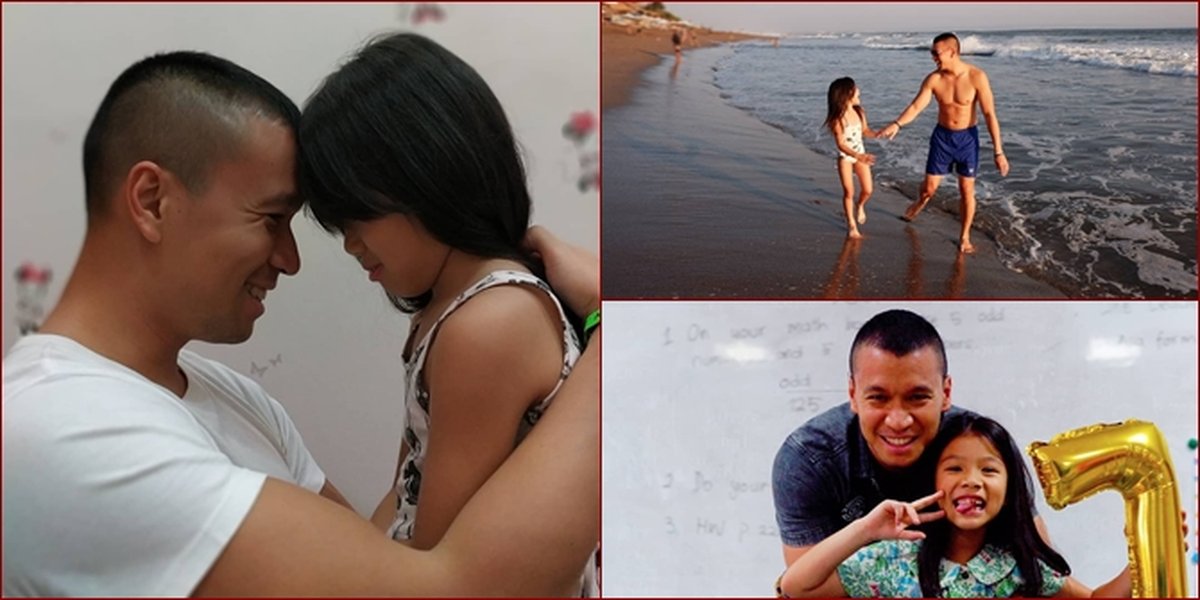 10 Photos of Samuel Rizal Taking Care of His Child Alone, The Real Hot Daddy!