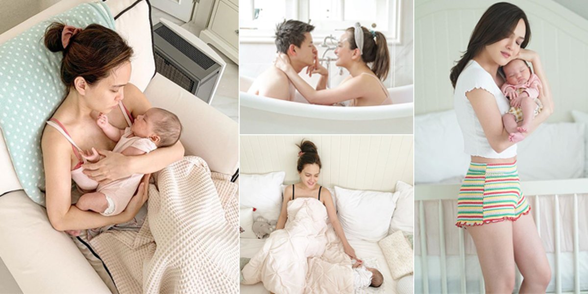 10 Photos of Shandy Aulia Taking Care of Baby Claire, Affectionate with Her Husband - Still Beautiful Even Though She Hasn't Bathed