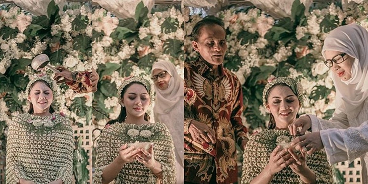 10 PHOTOS of Siraman Before Jenita Janet's Wedding, Full of Joyful Laughter