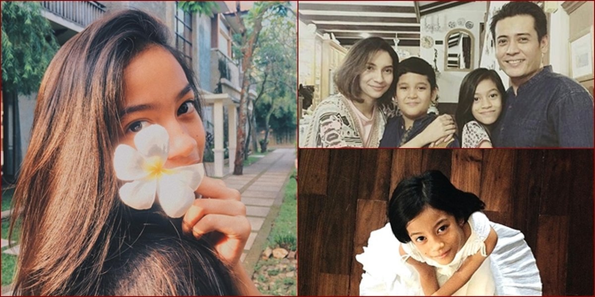 10 Photos of Syalinni, Teuku Ryan and Vira Yuniar's Daughter, Growing More Beautiful at the Age of 15