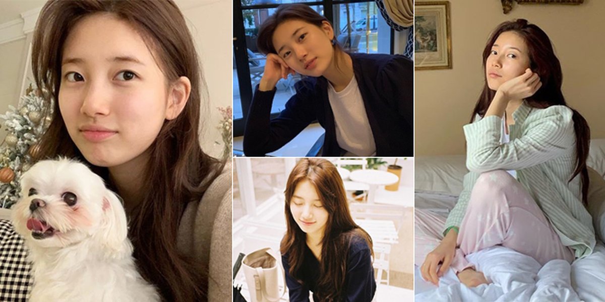 10 Photos of Suzy's Real Face Without Makeup, Beautiful & Radiant!
