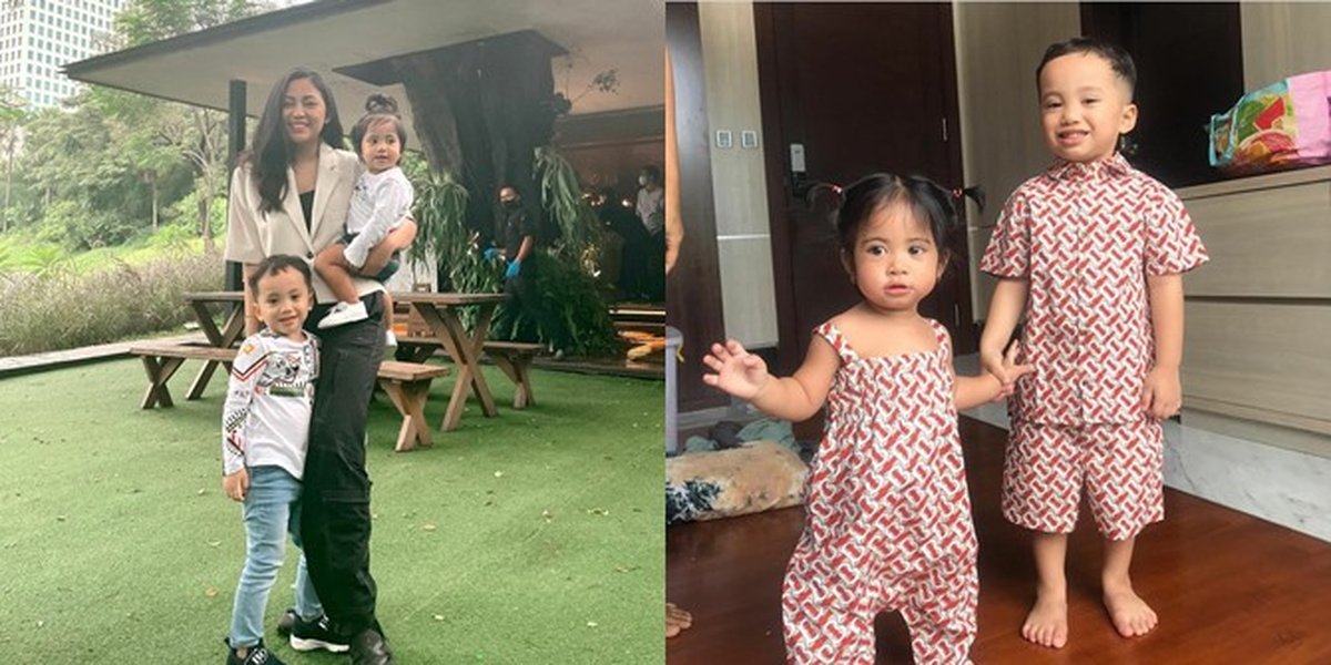 10 Photos of Xabiru and Chava, Rachel Vennya & Niko Al Hakim's Children Loved by Netizens, Their Older Sibling is Possessive of the Younger One