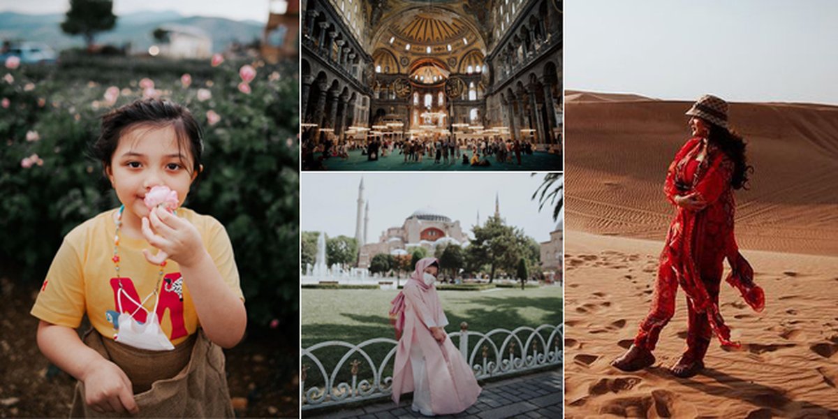 10 Azriel Hermansyah's Vacation Snapshots in Dubai and Turkey, Really Cool!