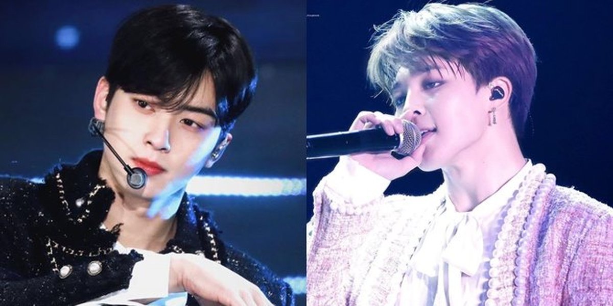 10 Stylish K-Pop Idol Guys Wearing Tweed Jackets, Including Cha Eun Woo and Jimin BTS