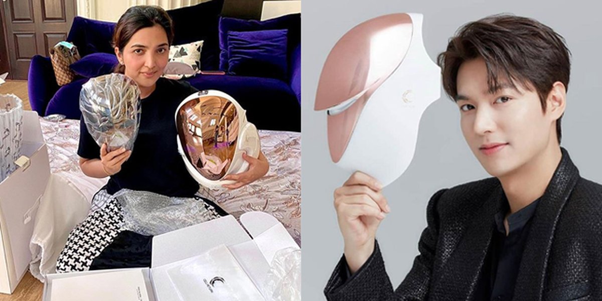 10 Moments Ashanty Excited to Receive Exclusive Masks Signed by Lee Min Ho, Only 5 in the World