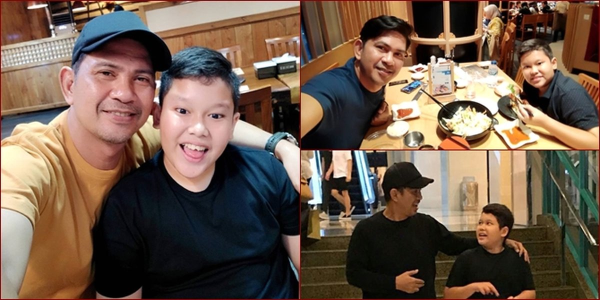 10 Warm Moments of Ronny Sianturi Taking Care of His Child Alone