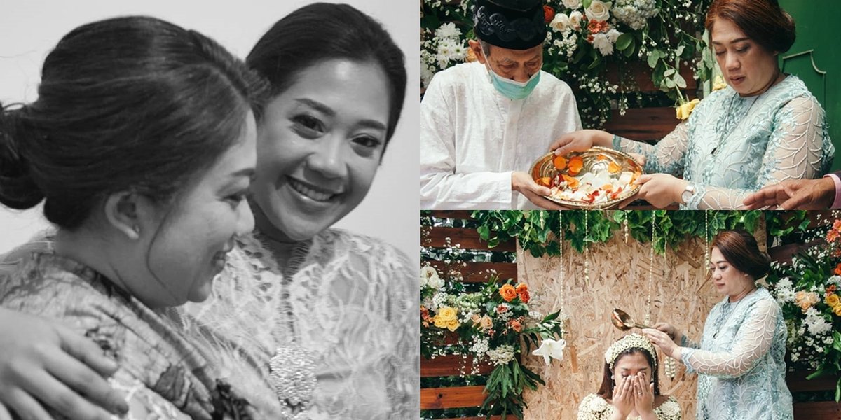 10 Emotional Moments Before the Wedding of the Late Agung Hercules' Child, Crying When Embraced by Beloved Mother