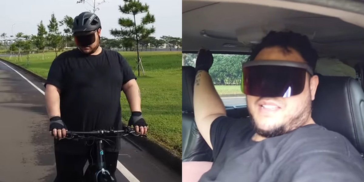 10 Funny Moments of Ivan Gunawan Cycling in the Morning, Halfway There and Already Giving Up and Choosing to Take a Car