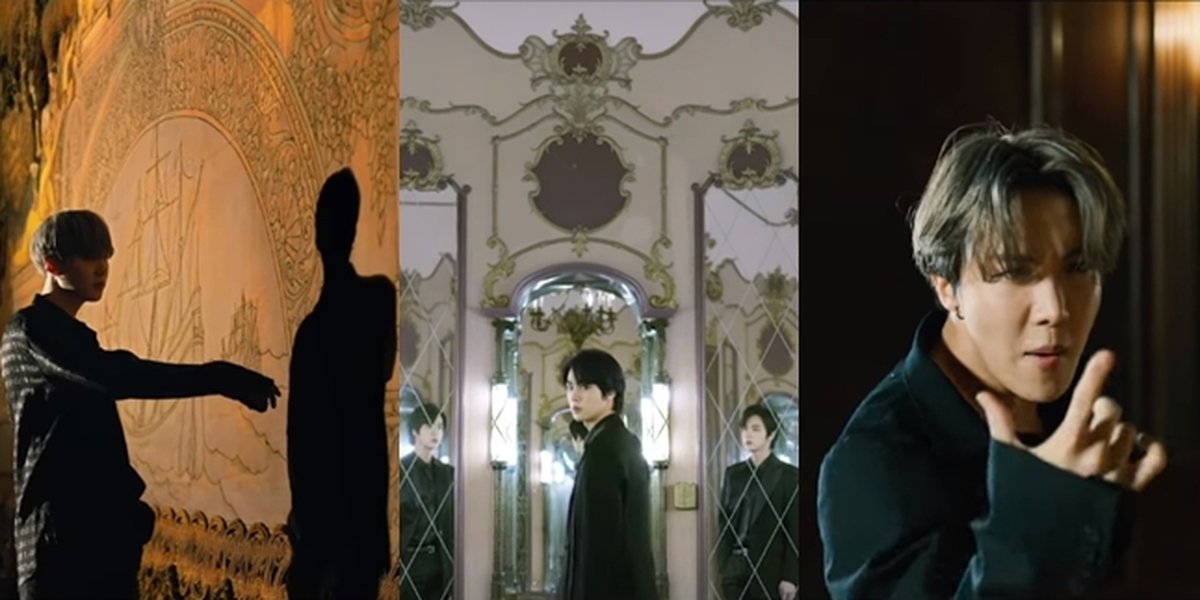 10 Moments of BTS Black Swan MV You Shouldn't Miss, Jimin's Wings - Jin's Shadow
