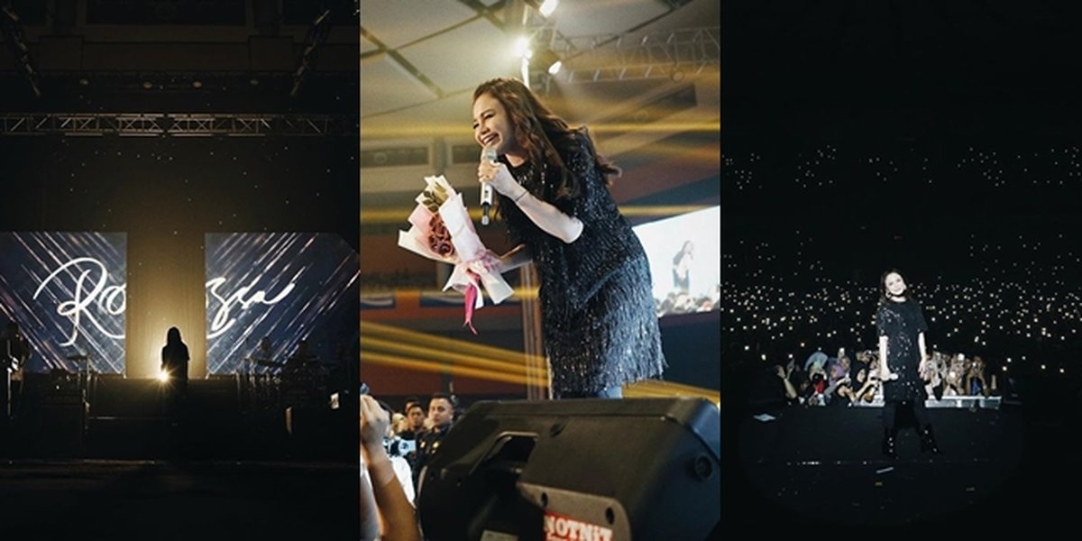 10 Moments of Rossa's Stunning Performance in Malang, 7500 Audience - Fans Gathering