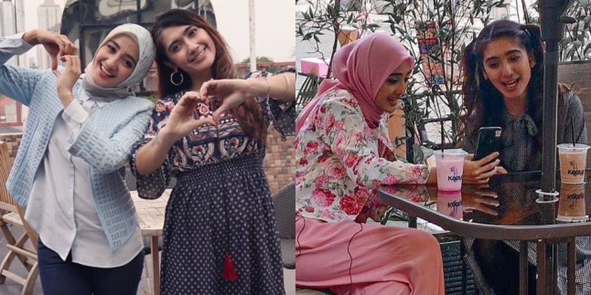 10 Moments of Reunion between Revi Mariska and Penty Nur Afiani, Years of Not Meeting Due to Alleged Conflict