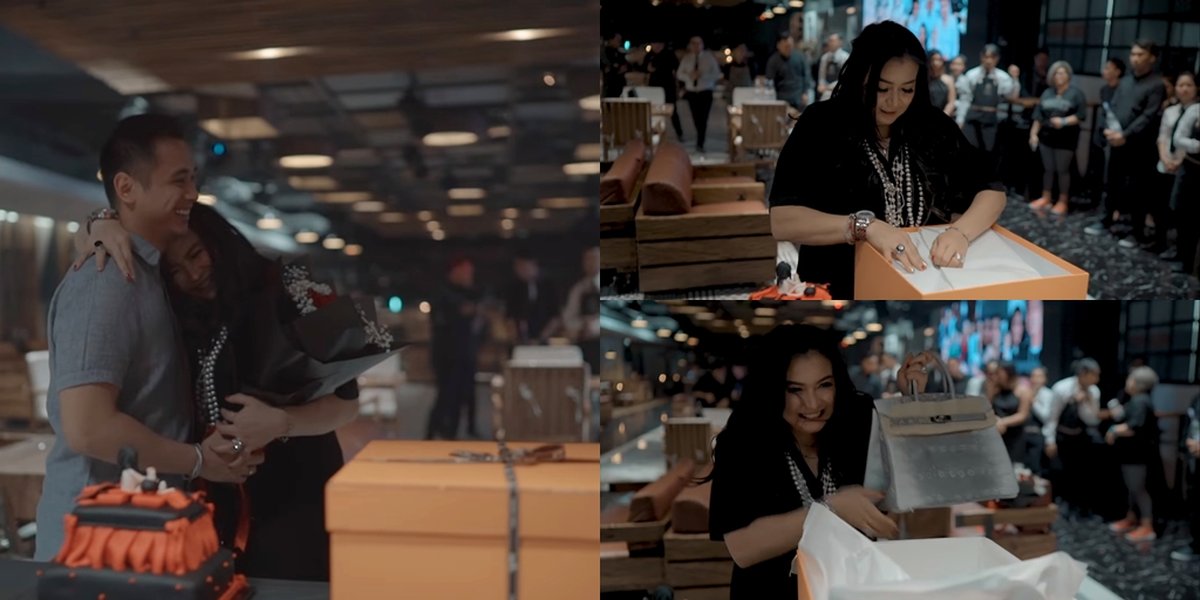 10 Exciting Moments of Jennifer Ipel's Surprise Party, Received a Luxury Bag from Ajun Perwira