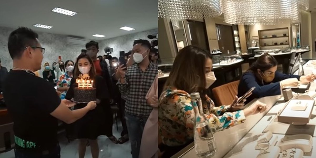 10 Surprise Moments of Anang Hermansyah's Birthday, First Time Receiving a Luxury Gift from Aurel Hermansyah