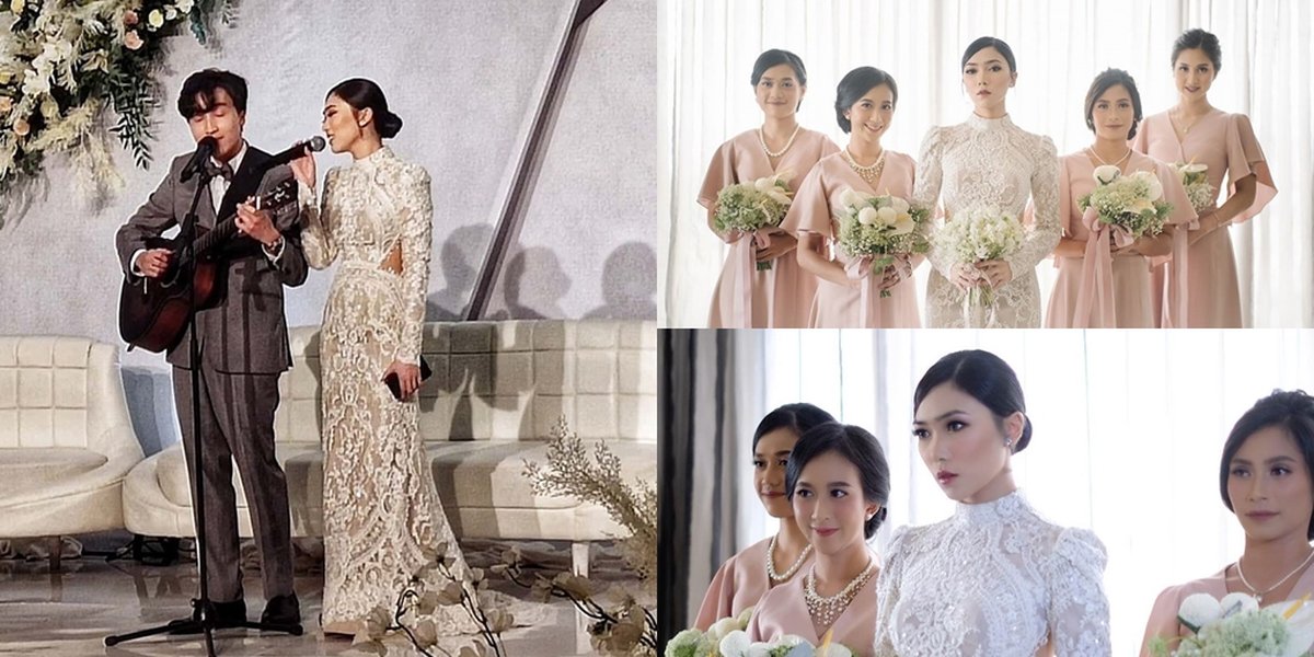 10 Unique Moments of Isyana Sarasvati's Reception that is Like a Concert, Singing Together with Husband - Afgan and Raisa Contribute Songs