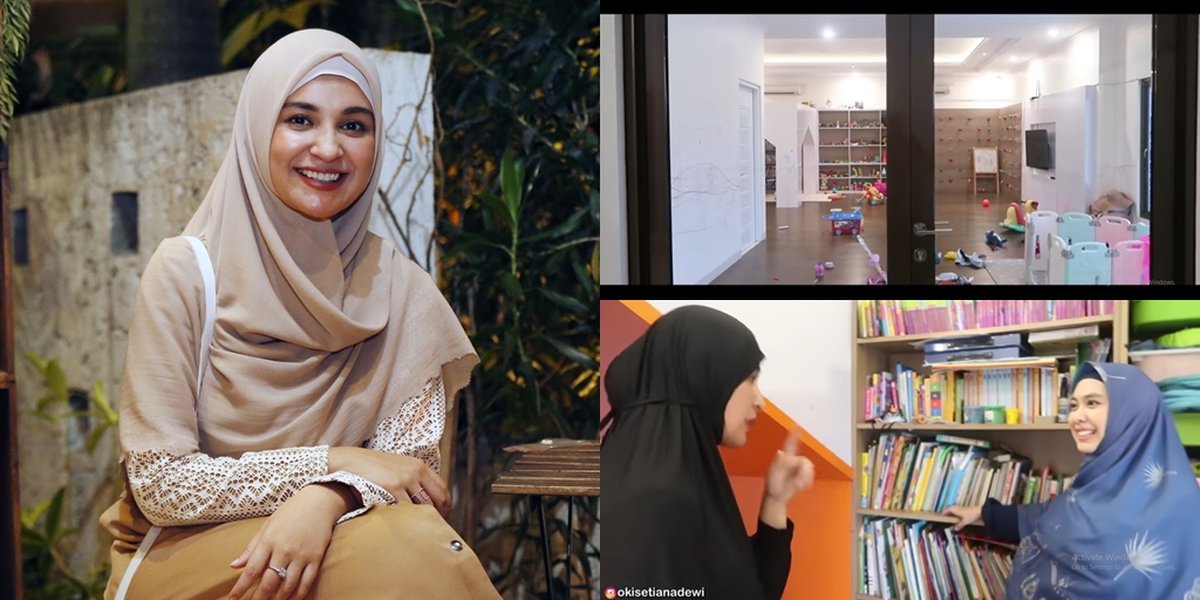 10 Appearances of Shireen Sungkar's House Details, Many Awards - There Are Doodles in the Children's Playroom