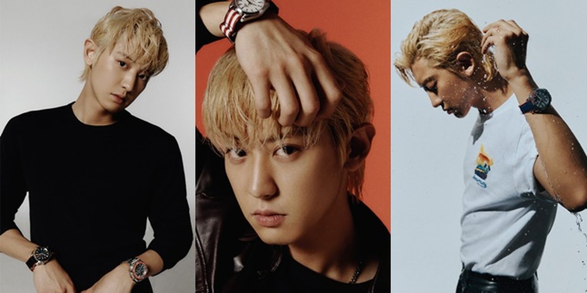 10 Masculine Charms of Chanyeol EXO in the Latest Photoshoot, Sharp Gaze to Getting Wet