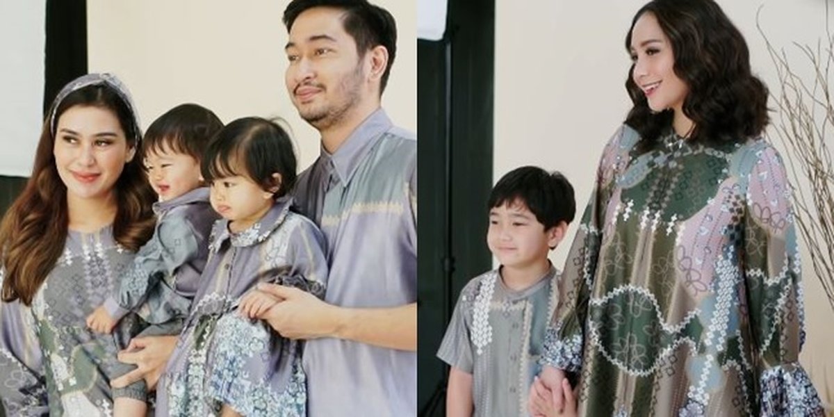 10 Raffi Ahmad Family Photoshoot Welcoming Ramadan, All Look Stunning in Muslim Outfits