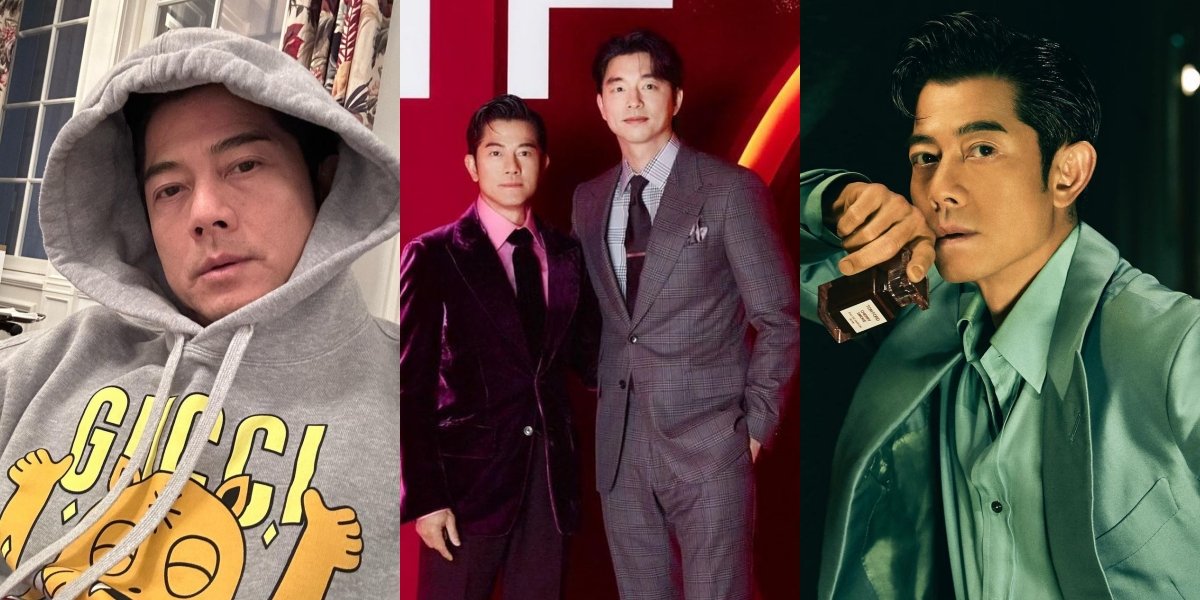 10 Photos of Aaron Kwok Still Looking Handsome at 57, Appearance Unchanged Like a Vampire - His Charm is No Less Than Korean Oppa