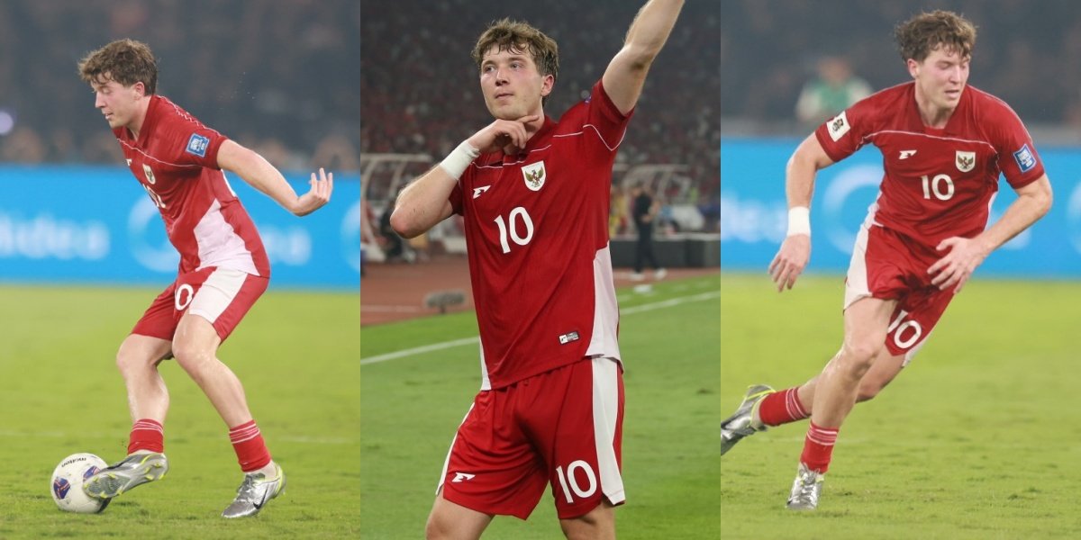 10 Shots of Action from Ole Romeny, the Hero of Indonesia's Victory Against China
